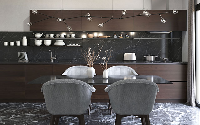 Kitchen rendering