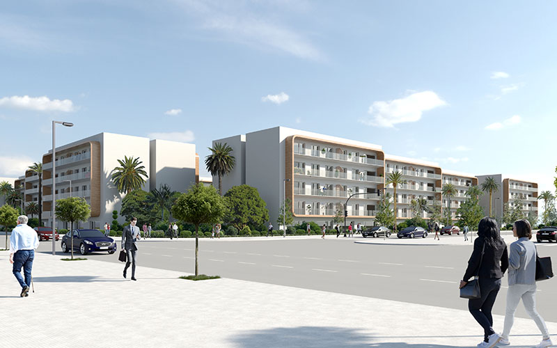 Real estate rendering